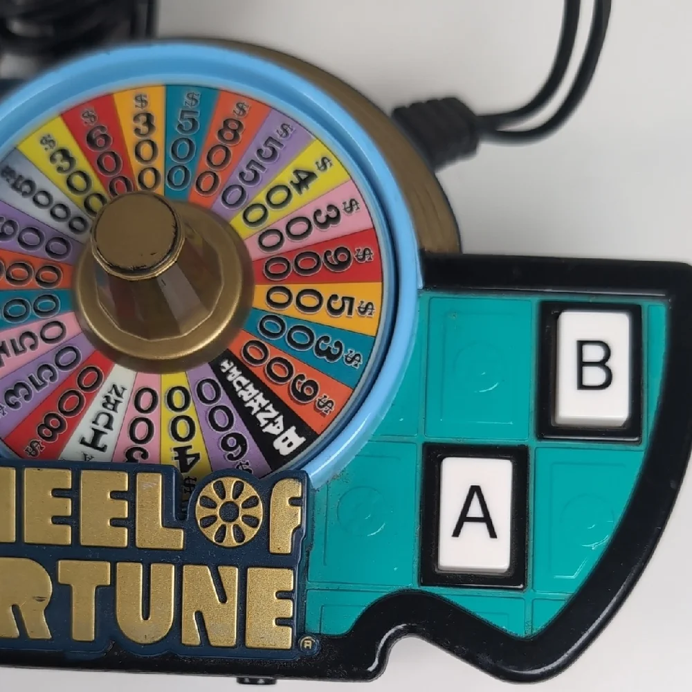 Wheel of Fortune Handheld Console - Teal and Black
